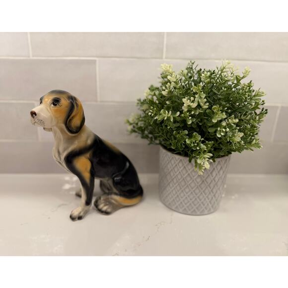 Vintage Beagle Dog Figurine Collectible Statue - Picture 2 of 9